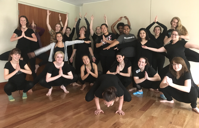 yoga dance course simmons college