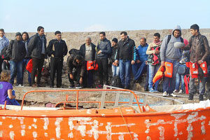 Syrian refugees in Greece