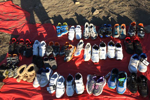 refugee shoes